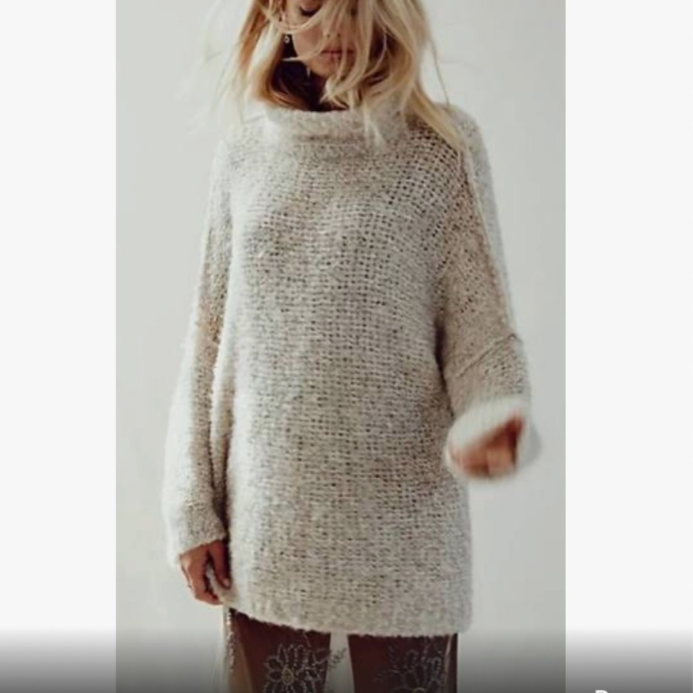 Free People She's All That Alpaca Sweater (M)